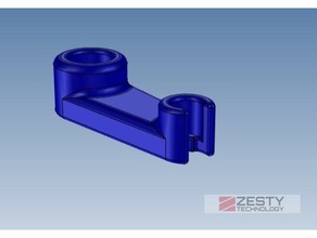 inverter bowden titular Impressora 3d de peças add-on ágil adicionar extrusora zesty atualização 3d print model - Mito3D