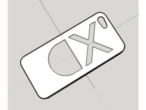 xd iphone case mobile phone 3d print model - Mito3D