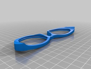 marylin monroe s occhiali optimaker da vista moda 3d print model - Mito3D