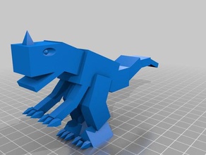agus ceratosaurus 3d printing 3d print model - Mito3D