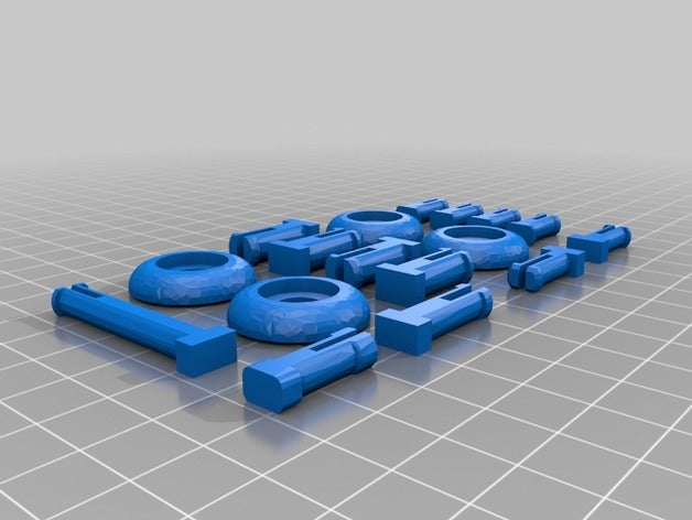 alfie modifier plus longue manchette personnalisé 3D print model - Mito3D