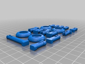 alfie Bearbeiten längere Manschette kundengebundene 3d print model - Mito3D
