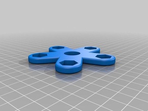 il mio personalizzato molto fidget spinner 606 del cuscinetto giochi e giocattoli su misura 3d print model - Mito3D