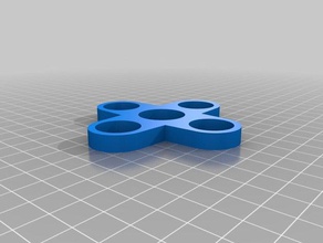 4 penny fidget spinner juguetes mecánicos personalizado 3d print model - Mito3D