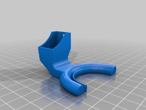 a8 semi circular conducto del ventilador mod La impresión en 3d 3d print model - Mito3D