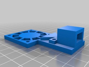 v1 pibot ır sensörü tutucu0 3d yazıcı parçaları geeetech i3 pro b 3d print model - Mito3D