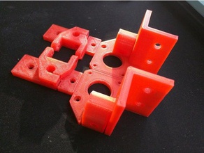8mm shaft idler mounts stepper 3d printer parts 3d print model - Mito3D