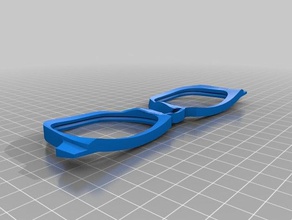 charlie joss verres de lunettes occhiali des 3d print model - Mito3D