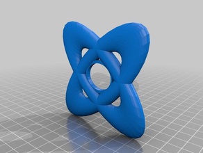 átomo giratório A impressão 3d 3d print model - Mito3D