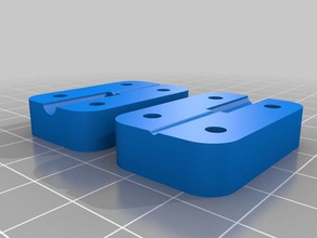meine individuelle anti-wobble-z-Kopplung mendel-prusa 3d-Drucker Teile kundengebundene 3d print model - Mito3D