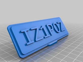 my customized table plaque office 3d print model - Mito3D