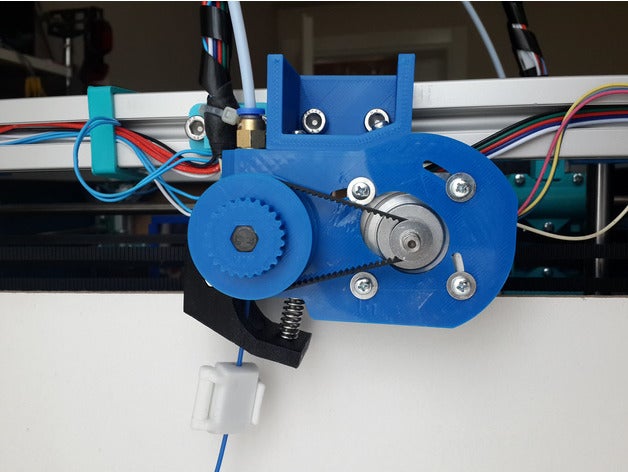 rabbit extruder tav ekstruder press-idler system 3d printer extruders belted bowden 3D print model - Mito3D