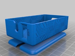 surface pro cavo di alimentazione bobina texture computer avvolgicavo organizzatore copertura 3 3d print model - Mito3D