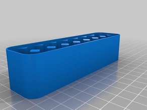 meine kundenspezifische Akku-Fall top Container kundengebundene 3d print model - Mito3D