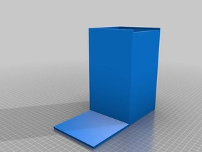box 190x110x110 containers customized 3d print model - Mito3D