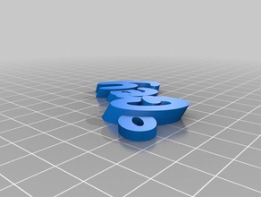 cinza organização personalizado 3d print model - Mito3D
