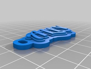 aliado llavero llaveros personalizado 3d print model - Mito3D