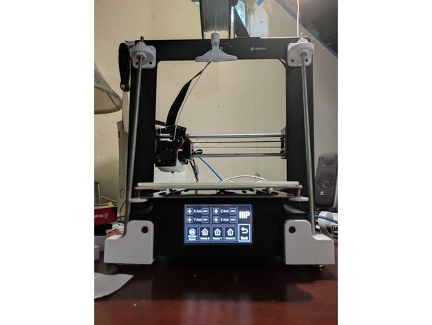 z-brace monoprice maker select plus 3d printer parts mp z brace 3D print model - Mito3D