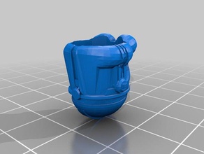 phase ii clone helmet version 2 models 3d print model - Mito3D