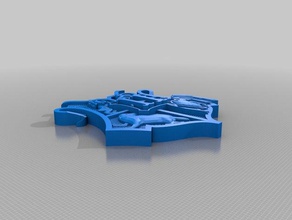 hogwarts Schlüsselanhänger Spielzeug & game Zubehör 3d print model - Mito3D