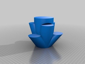 fresa bote sin agujeros al aire libre y jardín maceta de flores la olla 3d print model - Mito3D
