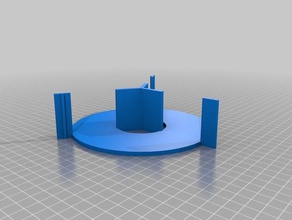il mio personalizzato parametrico a razzo fin guida di allineamento giga giocattolo & accessori gioco su misura 3d print model - Mito3D
