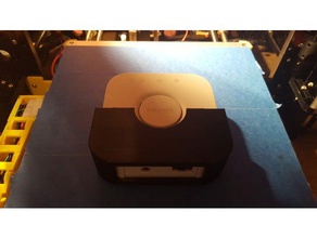 philips hue hub gen2-Wandhalterung - Anschlüsse unten Organisation 3d print model - Mito3D