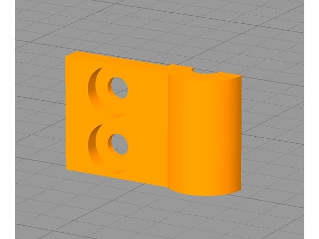 y casa, clip per il cavo Stampante 3d parti 3D print model - Mito3D
