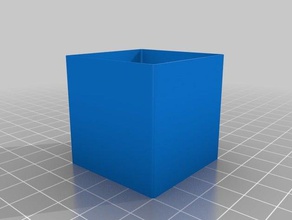 meu personalizados de parede fina calibração cubo 40x40x4 A impressão 3d testes personalizado 3d print model - Mito3D