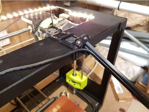 webcam brazo lulzbot mini Impresora 3d accesorios de montaje 3d print model - Mito3D