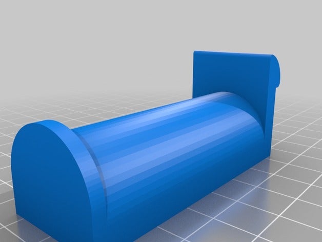 fabrikator mini v2 makara tutucu optimize edilmiş 3d yazıcı parçaları filament biriktirme spoolholder monte edin turnigy 3D print model - Mito3D