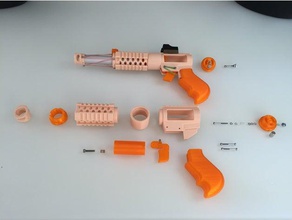 cobray terminator pistolet jouets & jeux 3d print model - Mito3D