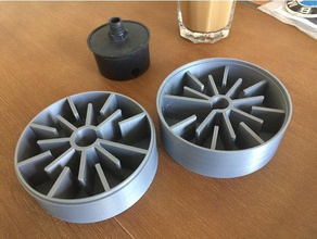 compresseur d'air silencieux le bricolage la pression de l'air 3d print model - Mito3D