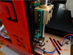 sunhokey prusa i4 z axis stop bracket 3d printer parts 3d print model - Mito3D