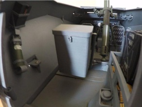seat tool box sdkfz 250 r c vehicles german wwii 3d print model - Mito3D