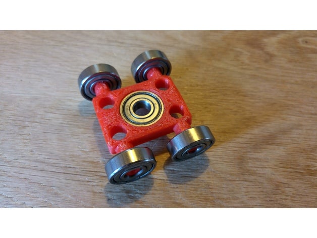 fidgetcar giochi e giocattoli fidget mano spinner auto giocattolo 3D print model - Mito3D