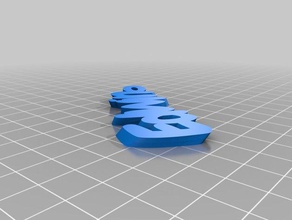 edwin keychains customized 3d print model - Mito3D