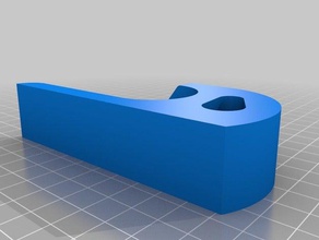 glue u-hook household customized 3d print model - Mito3D