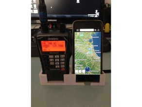 flightradar24 & iphone6 de la station les gadgets 3d print model - Mito3D