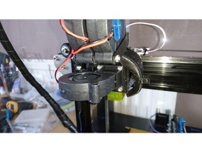 30mm fan radial mount 5015 3d printing tevo tarantula 3d print model - Mito3D