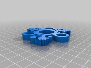 Beil-Mann Spielzeug & Spiele fidget spinner 3d print model - Mito3D