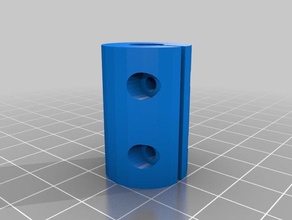 motor shaft axis coupler parts customized 3d print model - Mito3D
