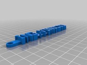 Anahtarlık ing organizasyon özelleştirilmiş 3d print model - Mito3D