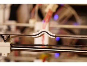 tensor da correia de 9mm 10mm largura Impressora 3d peças cinto gt2 polia 3d print model - Mito3D
