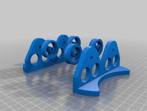 filament roll stand 3d printer accessories 3d print model - Mito3D