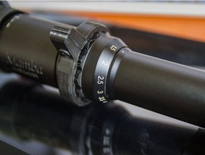 optisan mamba 1-4x scope throw lever sport & outdoors 3d print model - Mito3D