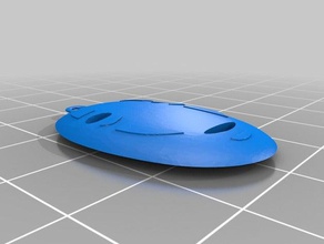 uzakta kolye ruhlu 3d baskı ghibli Anahtarlık spirited studio 3d print model - Mito3D