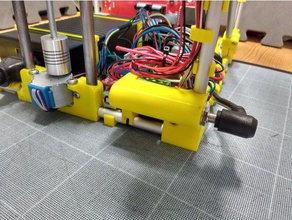 microcube rampas dc barril de suporte tomada poder Impressora 3d peças conector alimentação 3d print model - Mito3D