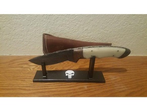 bıçak standı araçlar harika serin el aletleri tutucu ev punisher 3d print model - Mito3D