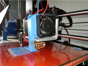 fan duct mirror modified 3d printer parts 3d print model - Mito3D